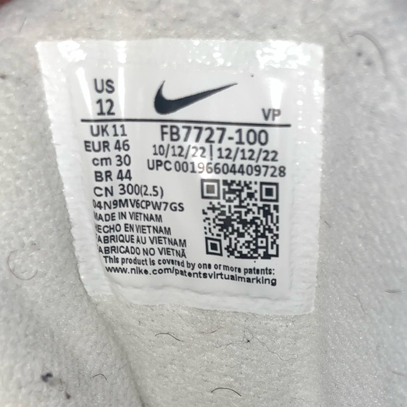 Nike Air Penny 2 - Size 12 - Picture 8 of 8